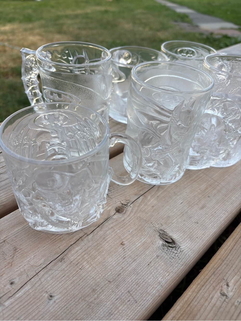McDonald’s Collector Cups Batman Forever Set of 7